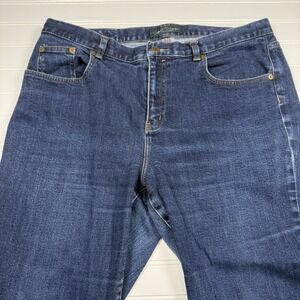 Lauren Ralph Lauren Classic Straight Jeans Men's 36x30 Medium‎ Wash Blue GUC